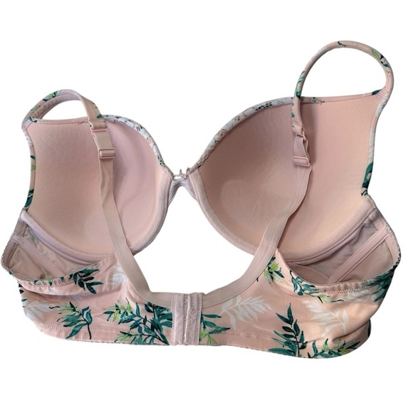 Cacique Boost Push-Up Plunge Palm Leaf Bra, 42C - Picture 6 of 9
